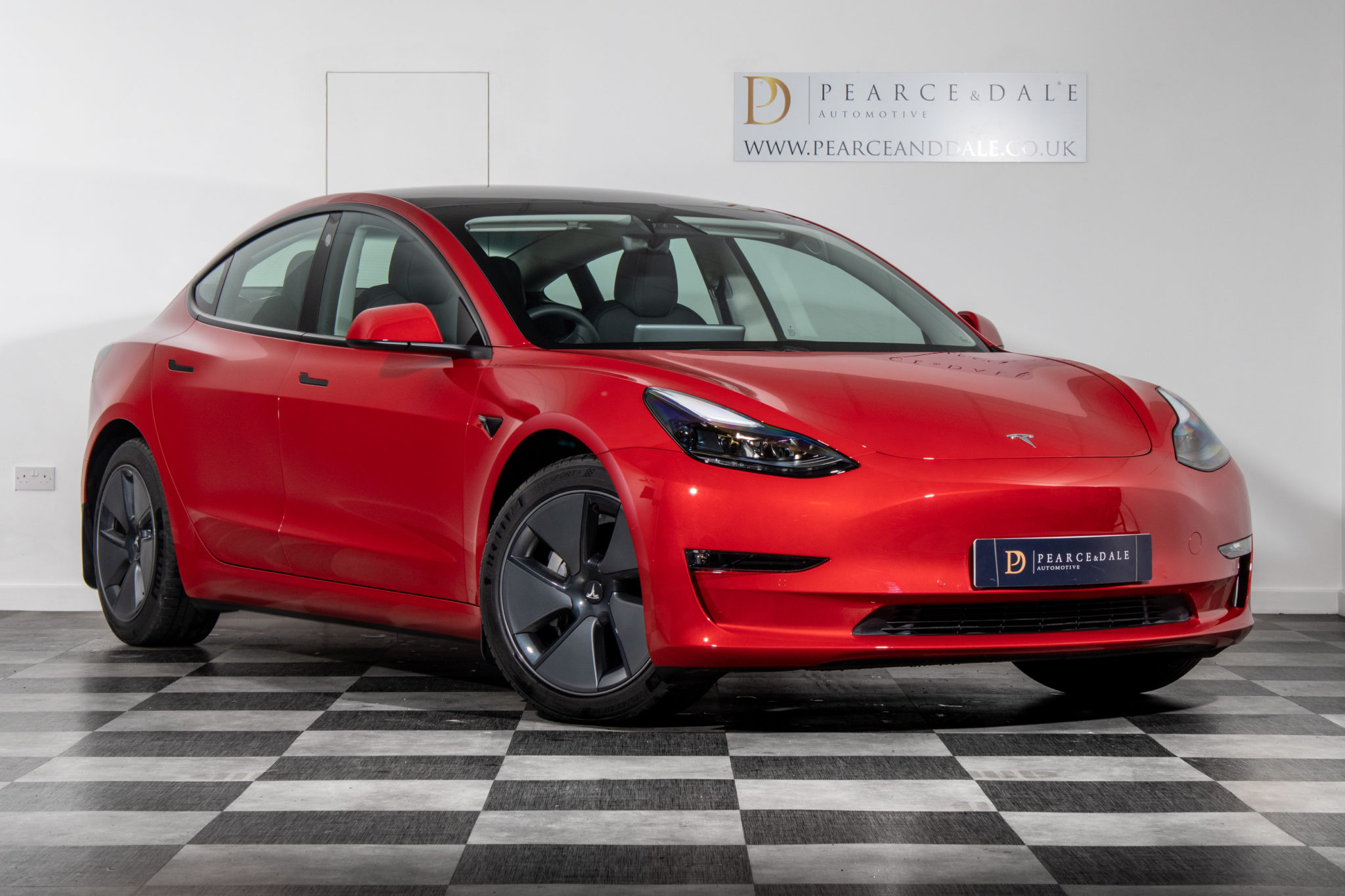 Tesla Model 3 Red_101 Pearce & Dale
