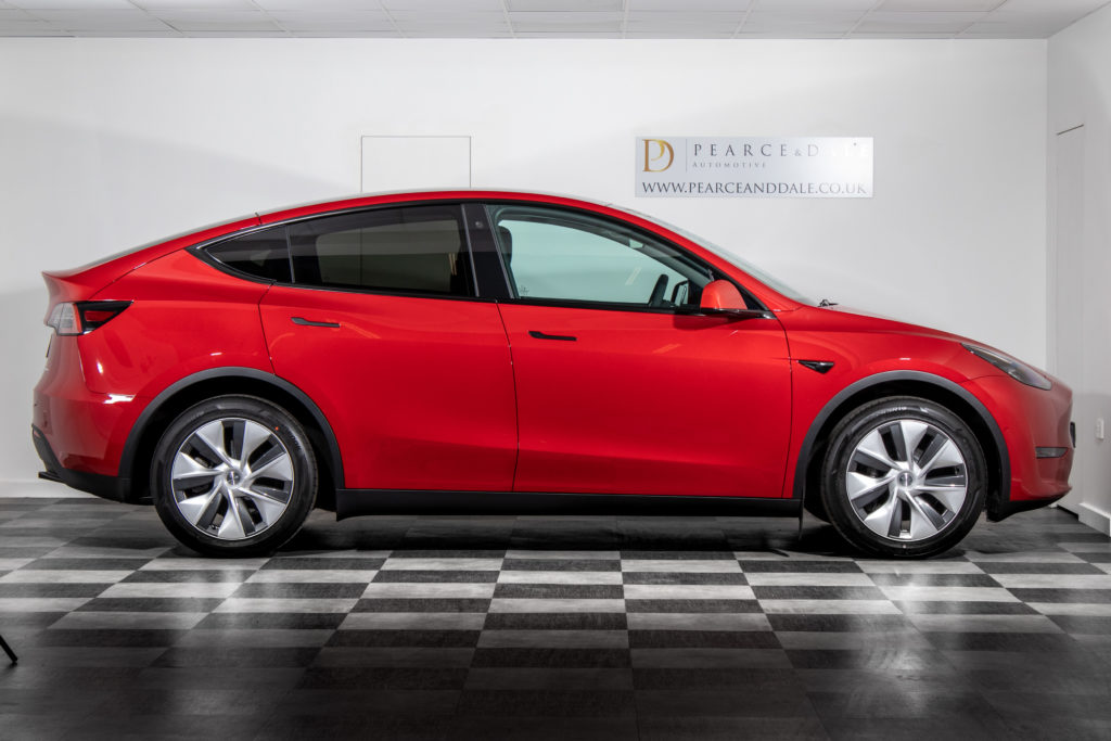 Tesla Model Y Red_0.4 Pearce & Dale